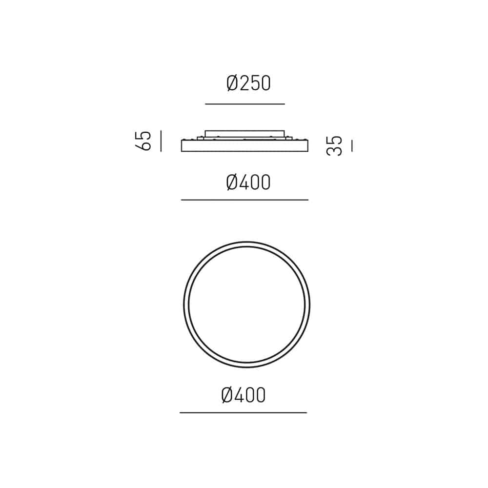 AELA 40 P/P - Lampada da Parete/Soffitto - immagine 6