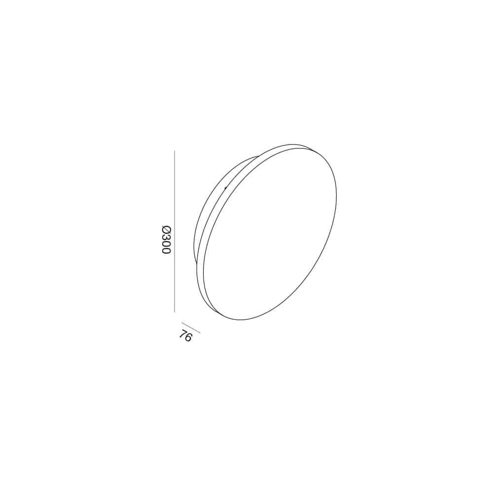 Plafoniera/Applique Outdoor GES2080 - Lampada da Parete o Soffitto per Esterni - immagine 10