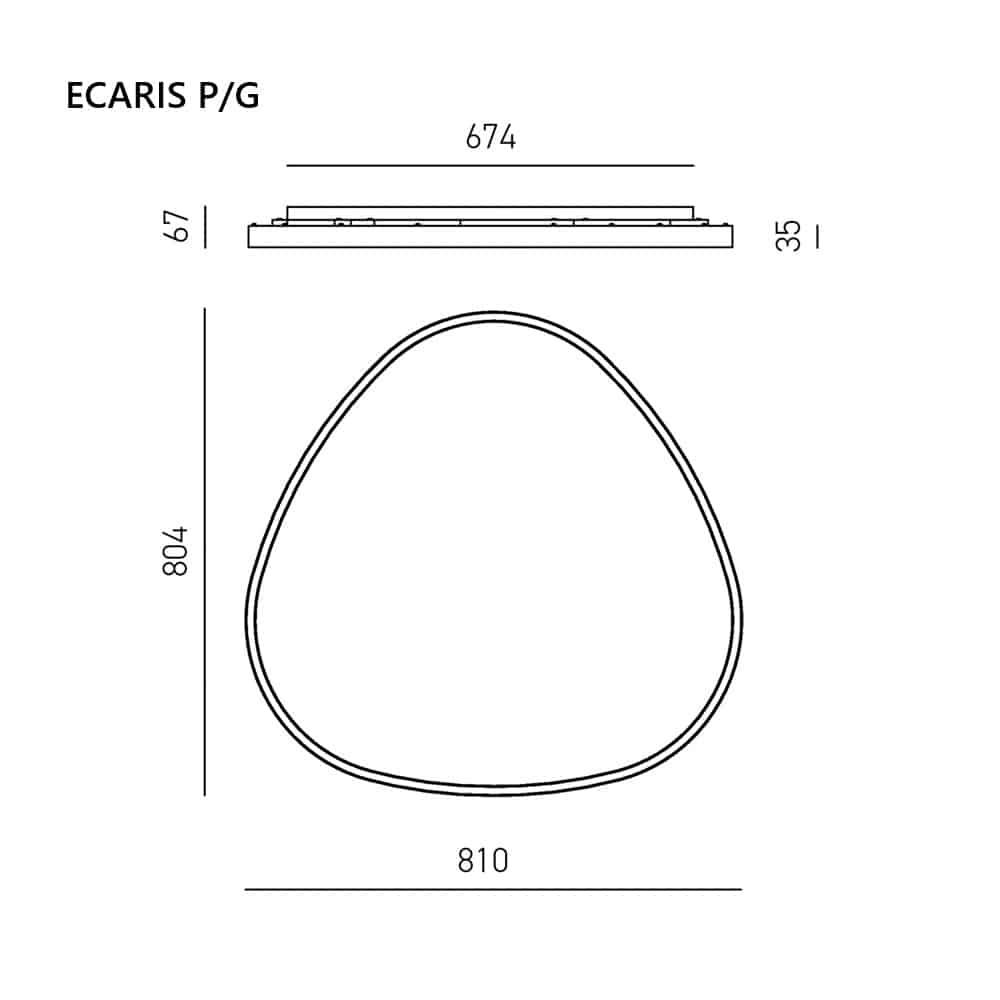 ECARIS - Lampada da Parete o Soffitto - immagine 3