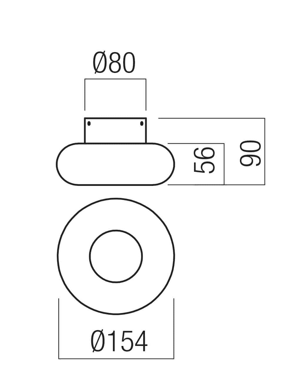 Ethos - Lampada da Soffitto o Parete - immagine 4