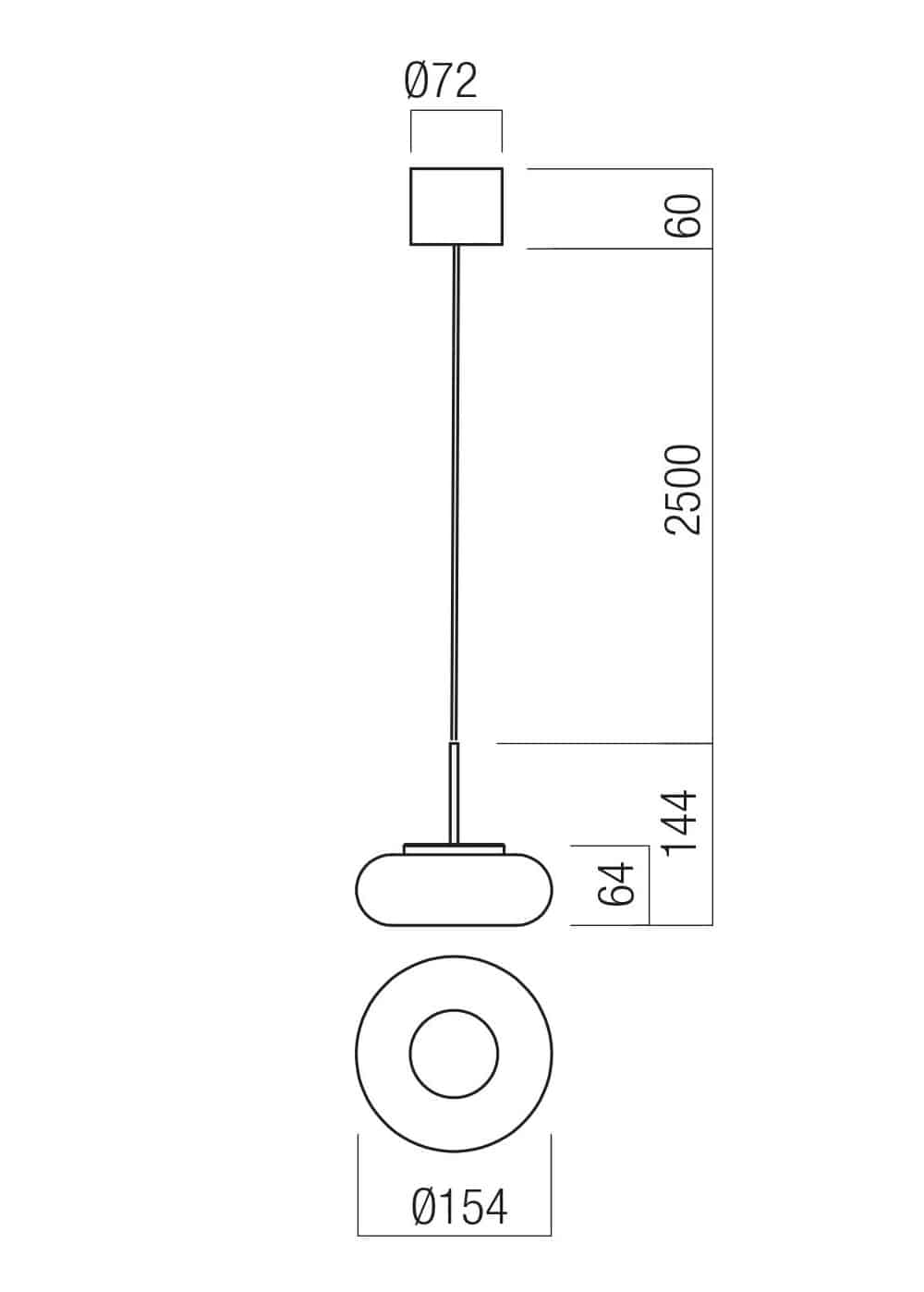 Ethos - Lampada a Sospensione LED - immagine 3