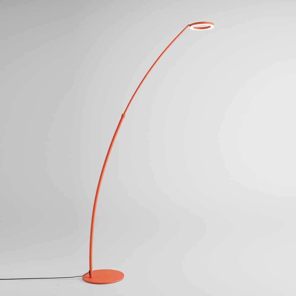 GPI30-Floor-lampada-da-terra-Led-Gealuce-GPIA30-finitura-Arancio-Bruciato-Prisma-Light.