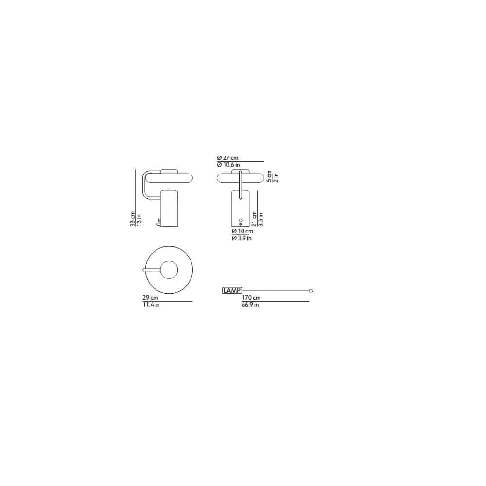 Tratto Table - Lampada da Tavolo Kundalini - immagine 6