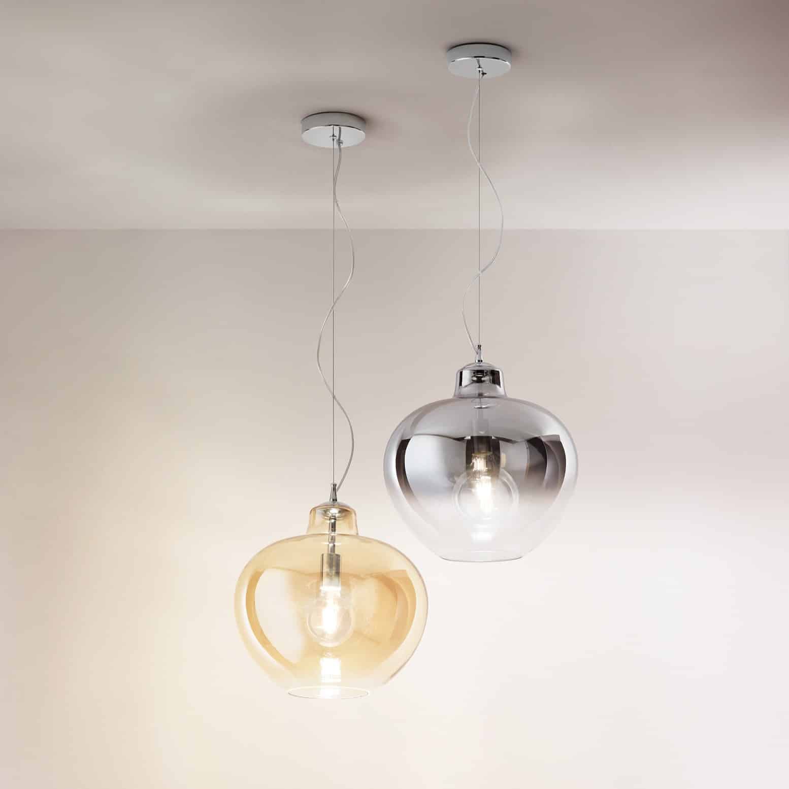 Bowl - Lampada a Sospensione in Vetro - immagine 3