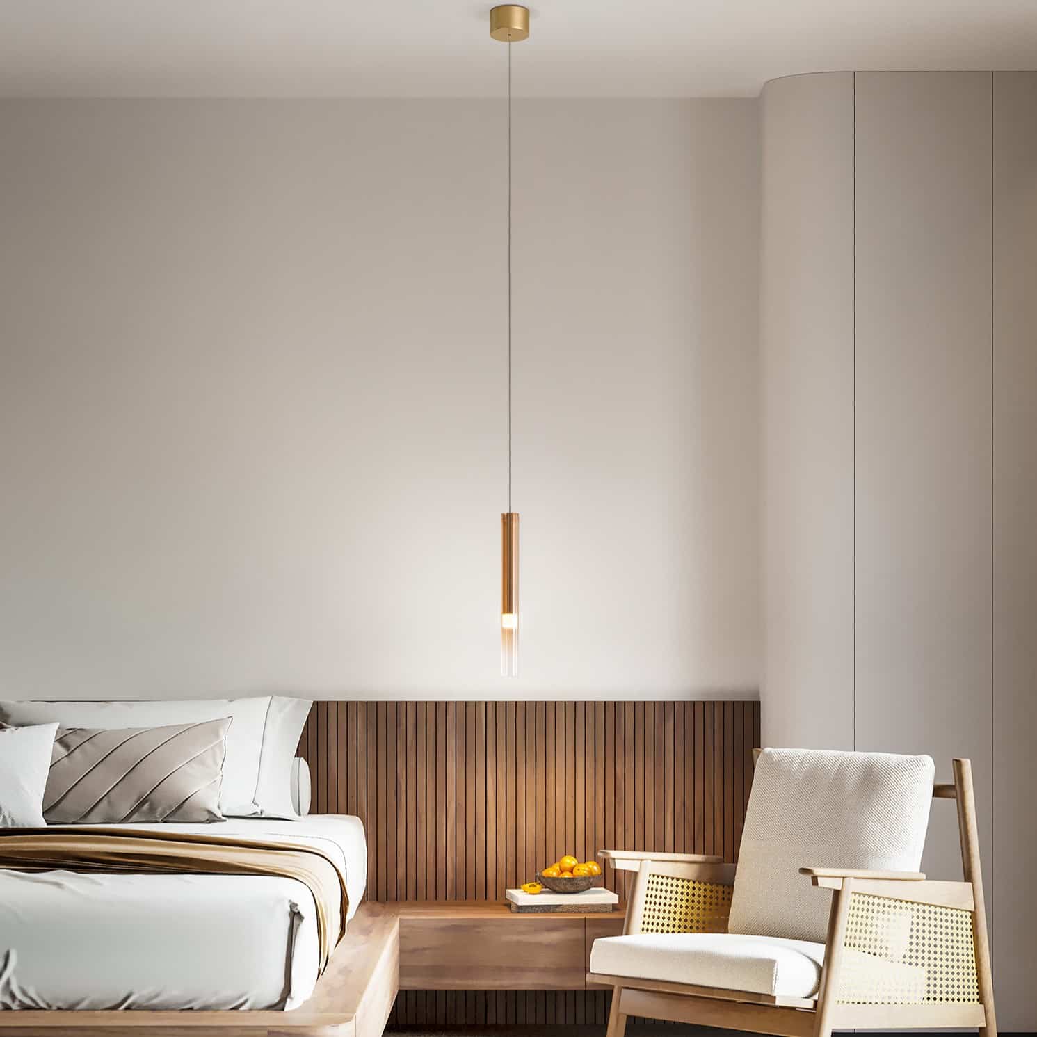 Poule - Lampada a Sospensione in Vetro - immagine 3