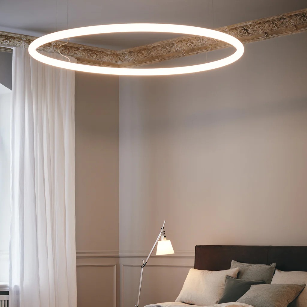 Alphabet of light circular 90 - Lampada a Sospensione in Esposizione - immagine 4