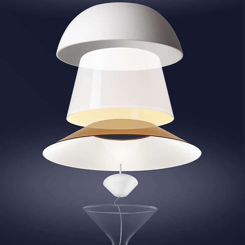 Chapeaux - Lampada da Tavolo - immagine 3