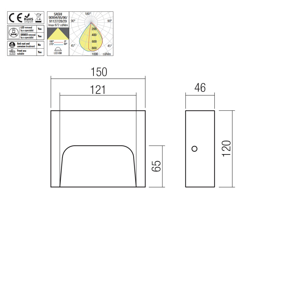 Sashi Step Light - Segnapasso per Esterni - immagine 5