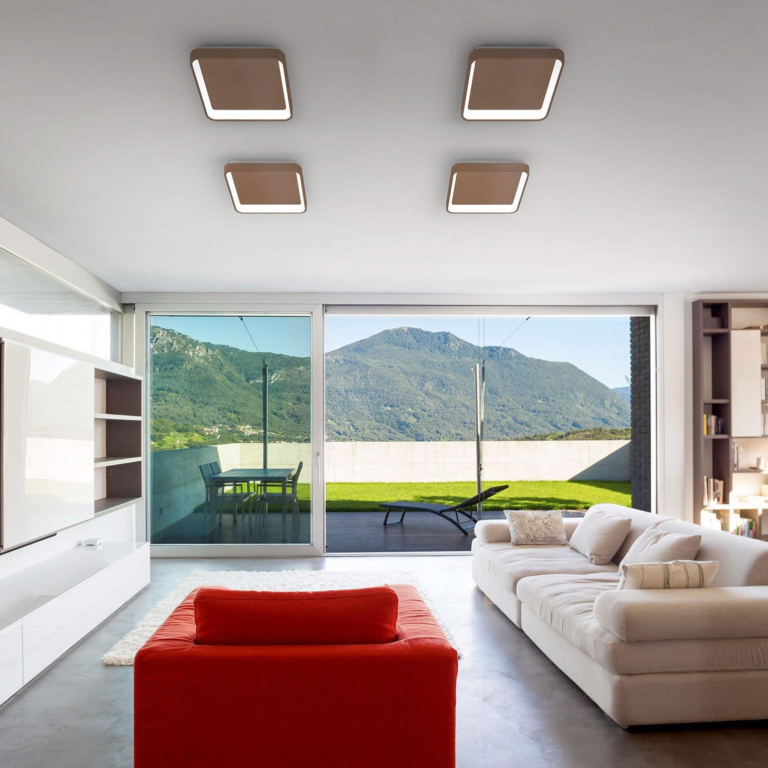 Board R50 – Lampada da soffitto LED rettangolare - immagine 4