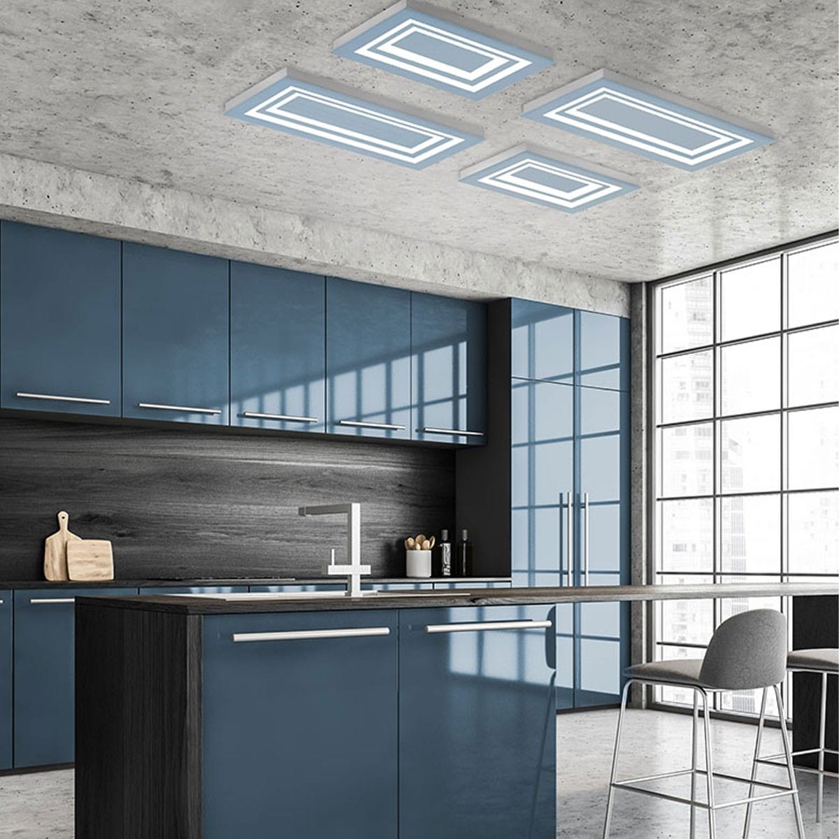 CLASS R70 – Lampada da soffitto o parete LED rettangolare - immagine 2