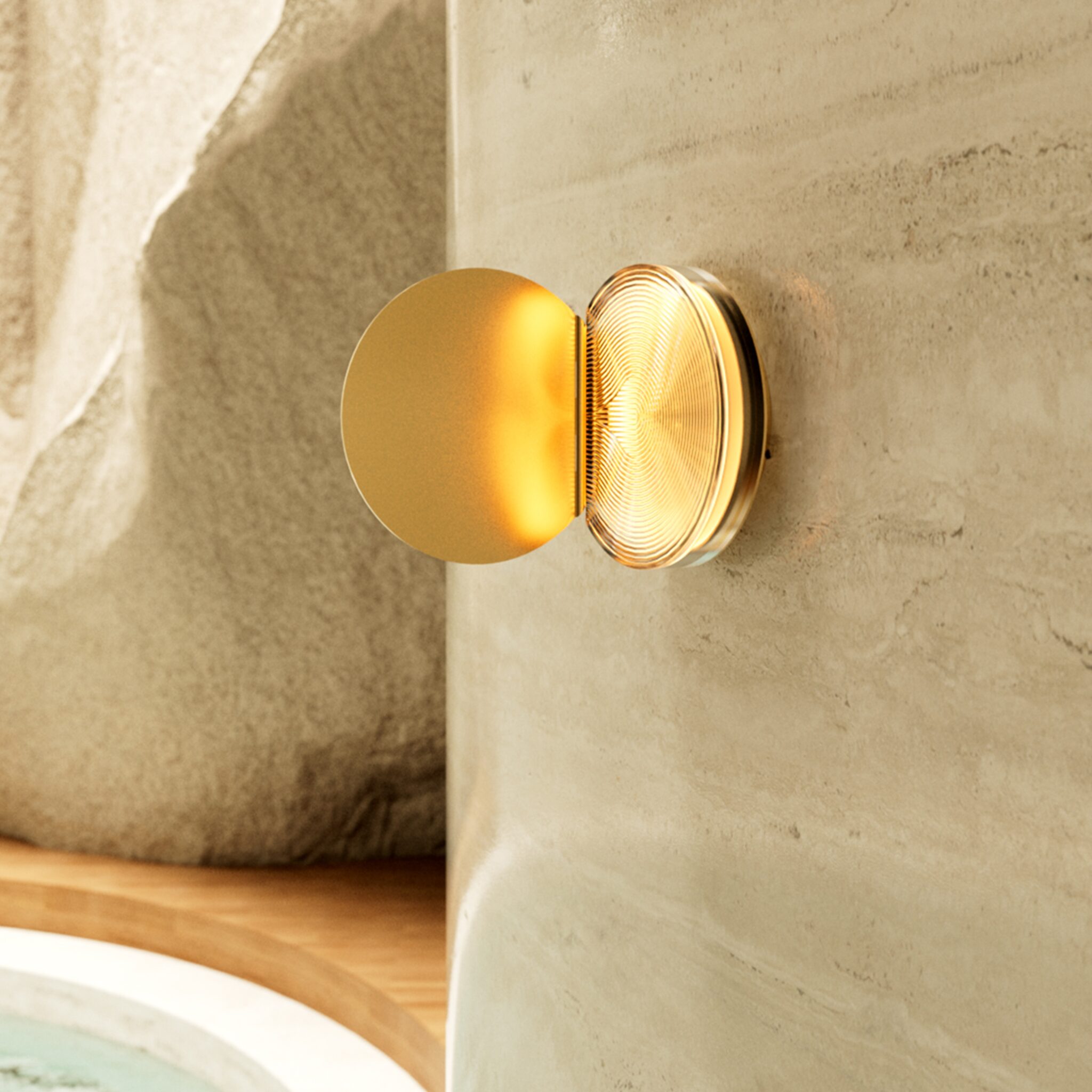Poudrier Wall - Lampada da Parete per interni e Bagno - immagine 6