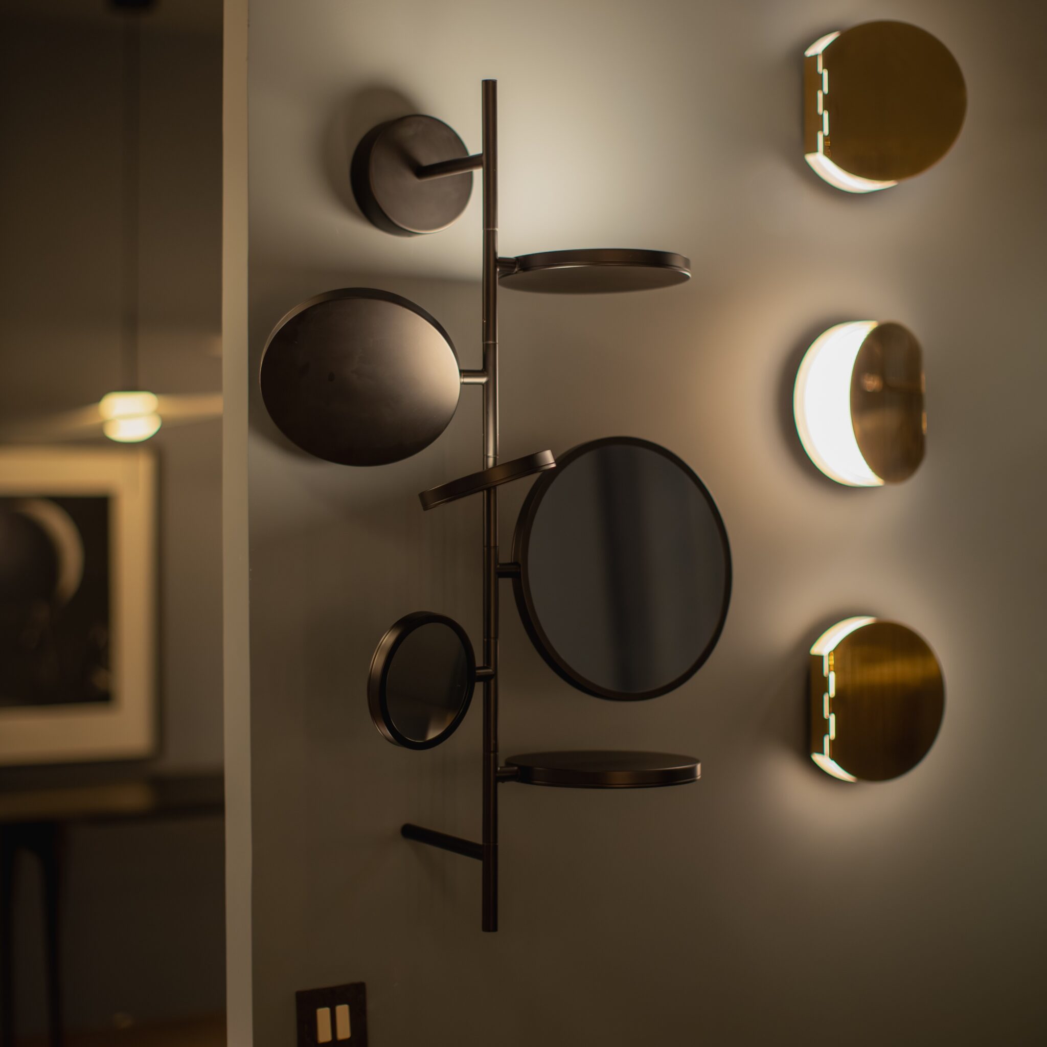 Poudrier Wall - Lampada da Parete per interni e Bagno - immagine 4