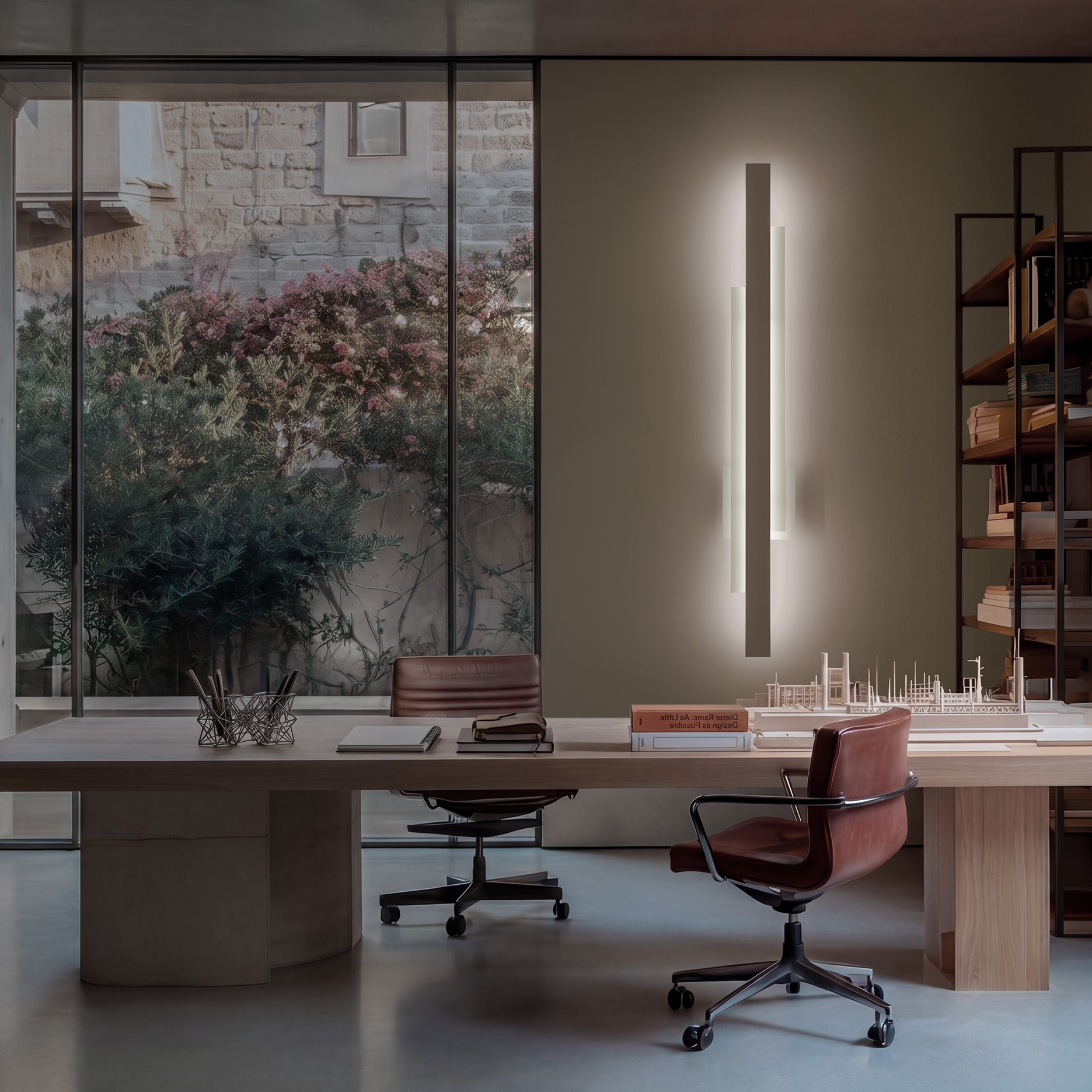 Fields Slim 200 - Lampada da Parete - immagine 3