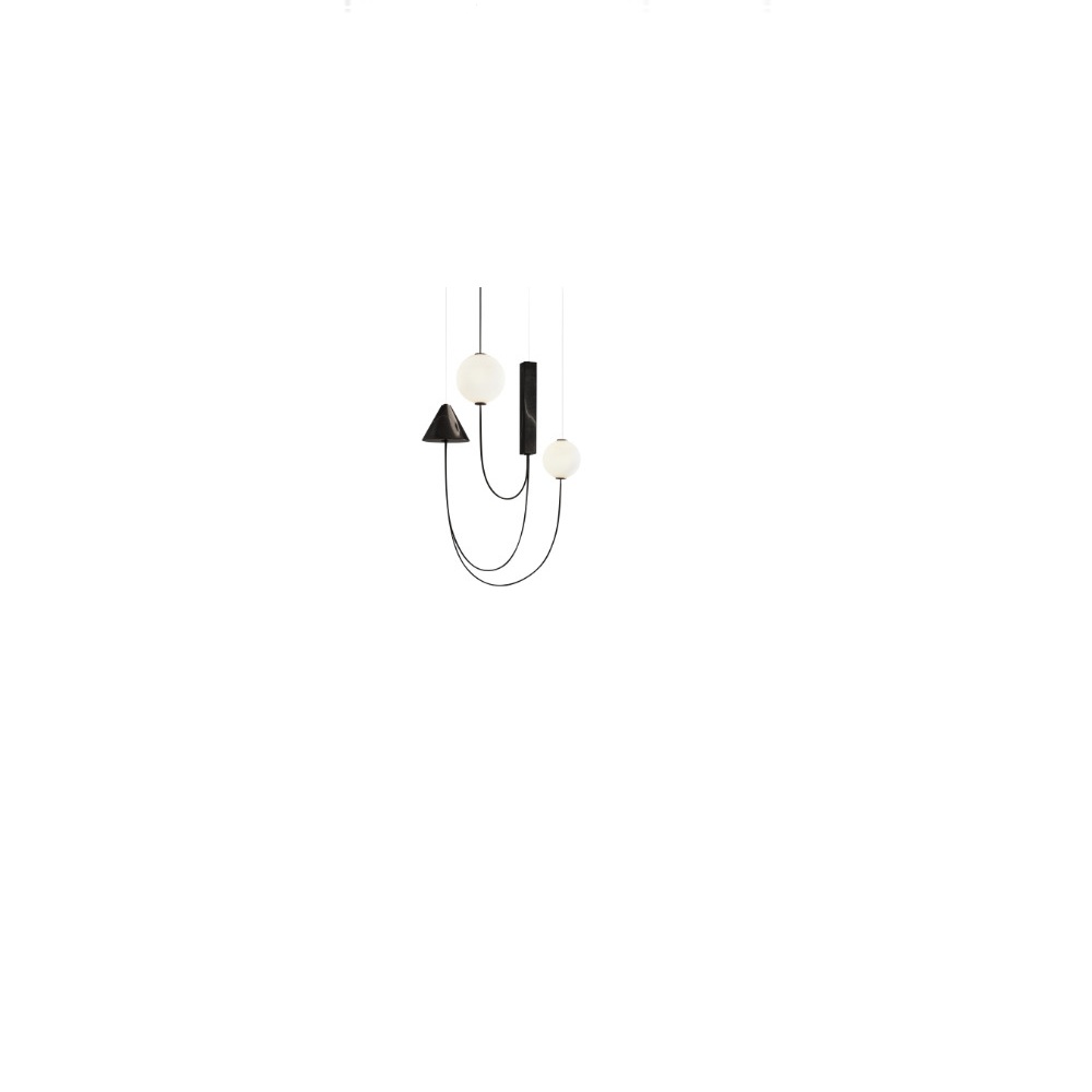 Mars-Sospension-lampada-a-sospensione-LED-KDLN-Finitura-Marmo-bianco-sfera-vetro-bianco-opale-K517413N27EU-Prisma-Light