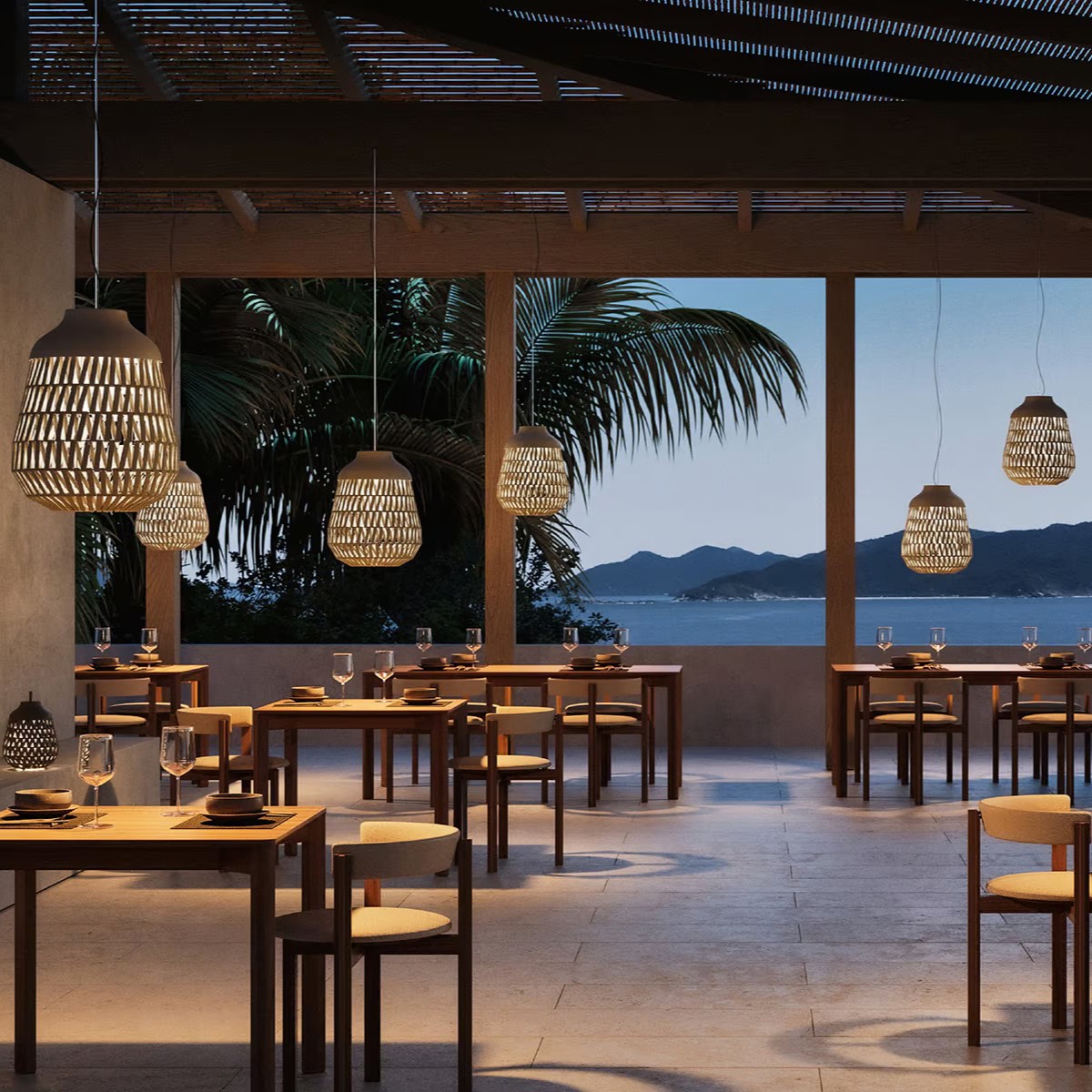 Stitch Sospensione Outdoor - Lampada a Sospensione per Esterni - immagine 7