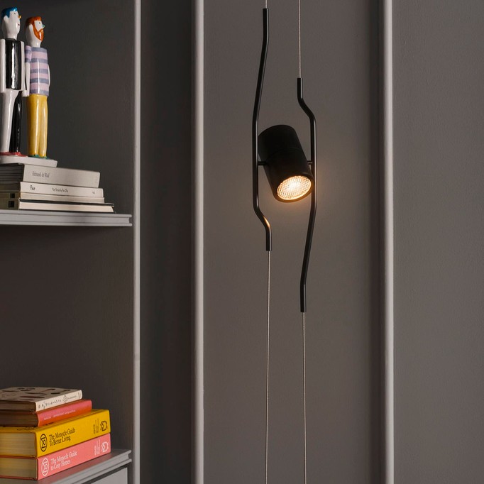 TENDU Floor - Lampada da Terra con Ancoraggio a Soffitto - immagine 4